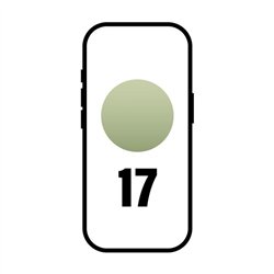Smartphone Apple iPhone 17 512GB/ 6.3'/ 5G/ Verde salvia