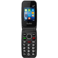 Teléfono Móvil Qubo NEO2 NW BK 4G para Personas Mayores/ Negro