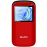 Teléfono Móvil Qubo P-190RD 4G para Personas Mayores/ Rojo