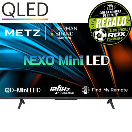 Televisor Metz QLED MiniLED 60MNH7030Z 60'/ Ultra HD 4K/ Smart TV/ WiFi