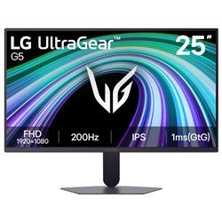 MONITOR LG ULTRAGEAR 25G523B-B 24,4" FULLHD 200HZ IPS 1MS FREESYNC G-SYNC HDR10 GAMING