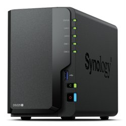 NAS SYNOLOGY DS225+ 2 BAHIAS INTEL CELERON J4125 Q
