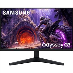 Monitor Gaming Samsung Odyssey G3 S24HG302EU 24'/ Full HD/ 1ms/ 200Hz/ VA/ Regulable en altura/ Negro