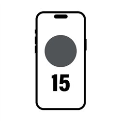 Smartphone Apple iPhone 15 256Gb/ 6.1'/ 5G/ Negro