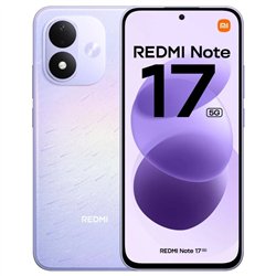 Smartphone Xiaomi Redmi Note 17 6GB/ 256GB/ 6.99'/ 5G/ Púrpura