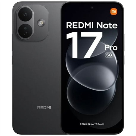 Smartphone Xiaomi Redmi Note 17 Pro 6GB/ 256GB/ 6.83'/ 5G/ Negro