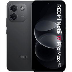 Smartphone Xiaomi Redmi Note 17 Pro Max 8GB/ 256GB/ 6.83'/ 5G/ Negro