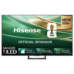 TV HISENSE 85E8S 85" UHD 4K MINILED GAMING 144HZ DOLBY VISION ATMOS HDR10+