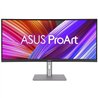 Monitor Profesional Asus ProArt Display PA34VCNV 34'/ UWQHD/ Multimedia/ Regulable en altura/ Negro y Plata