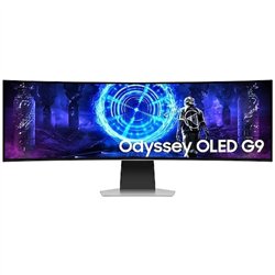 Smart Monitor Gaming Ultrapanorámico Curvo Samsung Odyssey OLED G9 S49DG950SU 49'/ Dual QHD/ 0.03ms/ 240Hz/ OLED/ Multimedia/Reg