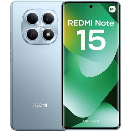 Smartphone Xiaomi Redmi Note 15 6GB/ 128GB/ 6.77'/ Azul Glaciar