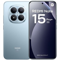 Smartphone Xiaomi Redmi Note 15 Pro Plus 8GB/ 256GB/ 6.83'/ 5G/ Azul Glaciar
