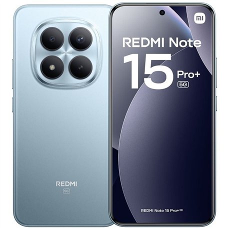 Smartphone Xiaomi Redmi Note 15 Pro Plus 8GB/ 256GB/ 6.83'/ 5G/ Azul Glaciar