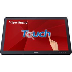 MONITOR VIEWSONIC TD2430 23,6" FHD VGA HDMI DP ALTAVOCES TACTIL NEGRO