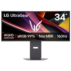 MONITOR LG ULTRAGEAR 34G600A-B.AEU 34" VA ULTRAWIDE QHD 160HZ HDR10 CURVO