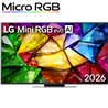 Televisor LG Micro RGB evo AI MRGB86 55MRGB86B6A 55'/ Ultra HD 4K/ Smart TV/ WiFi