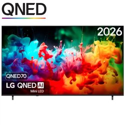 Televisor LG QNED evo AI QNED72 Mini LED 55QNED72B6B 55'/ Ultra HD 4K/ Smart TV/ WiFi
