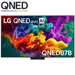 Televisor LG QNED evo AI QNED87 Mini LED 86QNED87B6A 86'/ Ultra HD 4K/ Smart TV/ WiFi