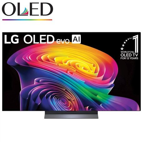 Televisor LG OLED evo AI C6 OLED77C66LB 77'/ Ultra HD 4K/ Smart TV/ WiFi
