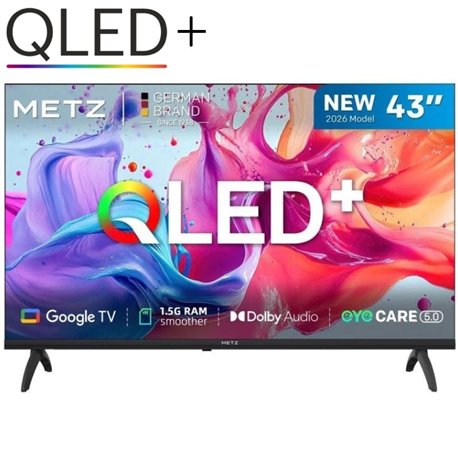 Televisor Metz QLED 43MQH7030Z 43'/ Full HD/ Smart TV/ WiFi