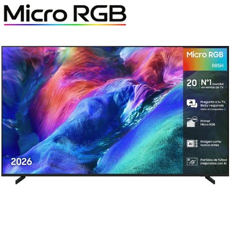 Televisor Samsung Micro RGB Vision AI R85H TMR55R85HAU 55'/ Ultra HD 4K/ Smart TV/ WiFi