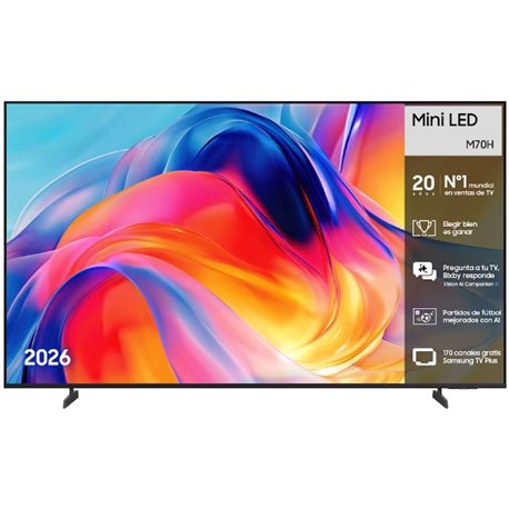 Televisor Samsung M72H TU55M70HAU 55'/ Ultra HD 4K/ Smart TV/ WiFi