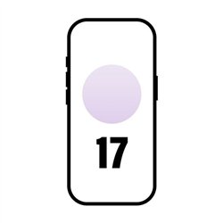 Smartphone Apple iPhone 17 256GB/ 6.3'/ 5G/ Lavanda