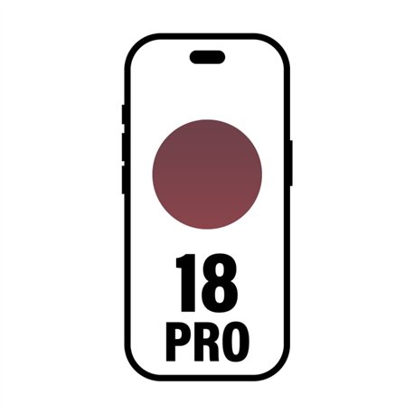 Smartphone Apple iPhone 18 Pro 1TB/ 6.3'/ 5G/ Burdeos