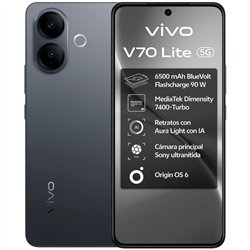 Smartphone Vivo V70 Lite 6GB/ 128GB/ 6.77'/ 5G/ Negro