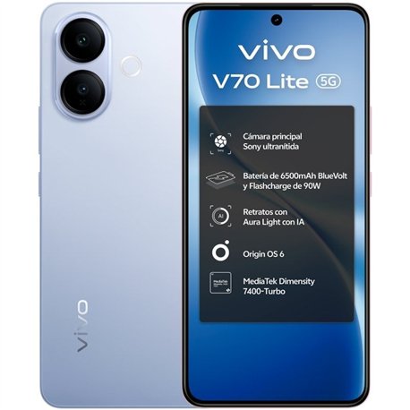 Smartphone Vivo V70 Lite 6GB/ 128GB/ 6.77'/ 5G/ Azul