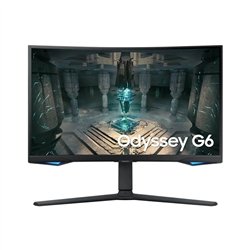Smart Monitor Gaming Curvo Samsung Odyssey G6 S27BG650EU 27'/ QHD/ 1ms/ 240Hz/ VA/ Multimedia/ Regulable en altura/ Smart TV/ Ne