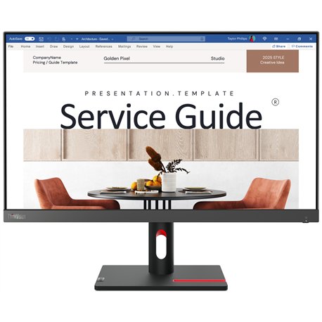 MONITOR LENOVO S24i-30 23,8" IPS HDMI VGA 250 NITS
