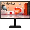 Monitor Profesional LG 24BA560-T 24'/ Full HD/ Multimedia/ Regulable en altura/ Negro