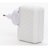 Cargador Bluestork Universal 4 puertos USB 2,1 A blanco 220V, 4 x USB, 3100mA, sin cable