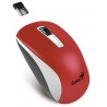 Genius NX-7010 RF inalámbrico BlueEye 1600DPI Ambidextro Negro, Rojo ratón