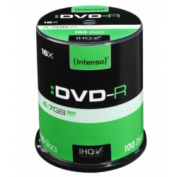 Intenso DVD-R 4.7GB 4.7GB DVD-R 100pieza(s)