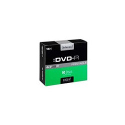 Intenso DVD+R 4.7GB, Printable, 16x 4.7GB DVD+R 10pieza(s)