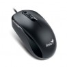 Genius DX-110 PS/2 Óptico 1000DPI Ambidextro Negro ratón