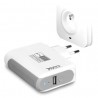 Port Designs 900027 Polímero de litio 2000mAh Blanco batería externa