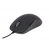 Gembird MUS-UL-01 USB Óptico 2400DPI Ambidextro Negro ratón