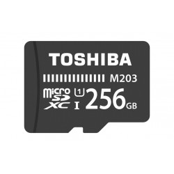 MICRO SD TOSHIBA 256GB M203 UHS-I C10 R100 CON ADAPTADOR