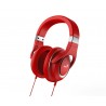 AURICULAR GENIUS HS 610 ROJO MICROFONO ALAMBRICO