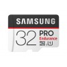 MEMORIA SAMSUNG 32GB PRO ENDURANCE C10, R100/W30,G 2 AÑOS / 17.520h grabación