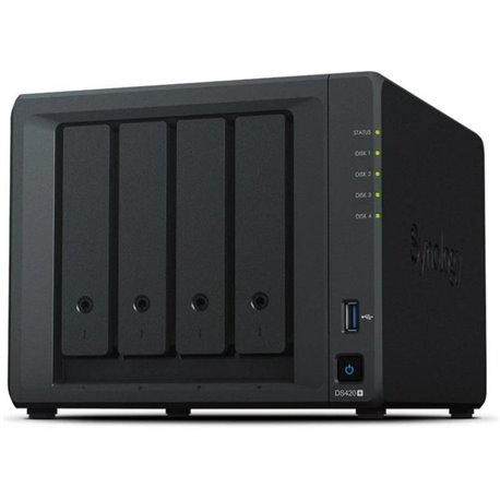 NAS Synology Diskstation DS420+/ 4 Bahías 3.5'- 2.5'/ 2GB DDR4/ Formato Torre