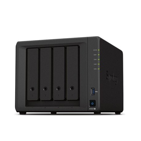 NAS Synology Diskstation DS920+/ 4 Bahías 3.5'- 2.5'/ 4GB DDR4/ Formato Torre