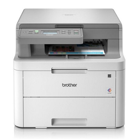 Multifunción Láser Color Brother DCP-L3510CDW Wifi/ Dúplex/ Blanca