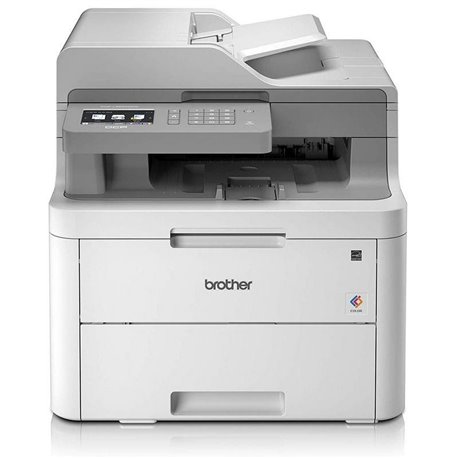 Multifunción Láser Color Brother DCP-L3550CDW Wifi/ Dúplex/ Blanca