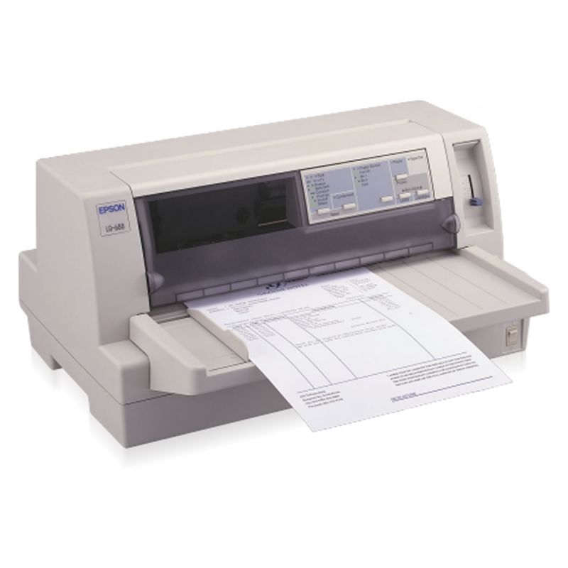Impresora Matricial Epson LQ-680 Pro/ Blanca