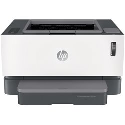 Impresora recargable láser monocromo hp neverstop 1001nw wifi/ blanca