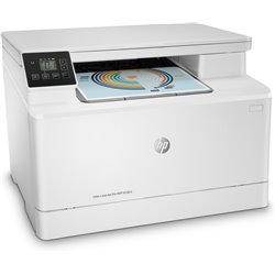 Multifunción láser color hp láserjet pro m182n/ blanca